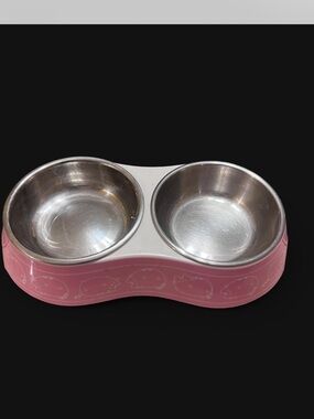 Pusheen Pink Sweets & Treats  Cat Dish with Logo